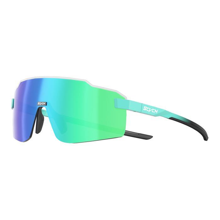 Aksesoris Sport=[ BEST ] SCVCN Kacamata Lari Olahraga UV400 Fashion Kacamata Bersepeda Luar Ruangan 