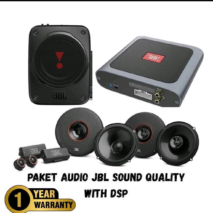 Paket Audio Mobil JBL Sound Quality With DSP - 100%  Barang ORIGINAL -  Garansi Resmi