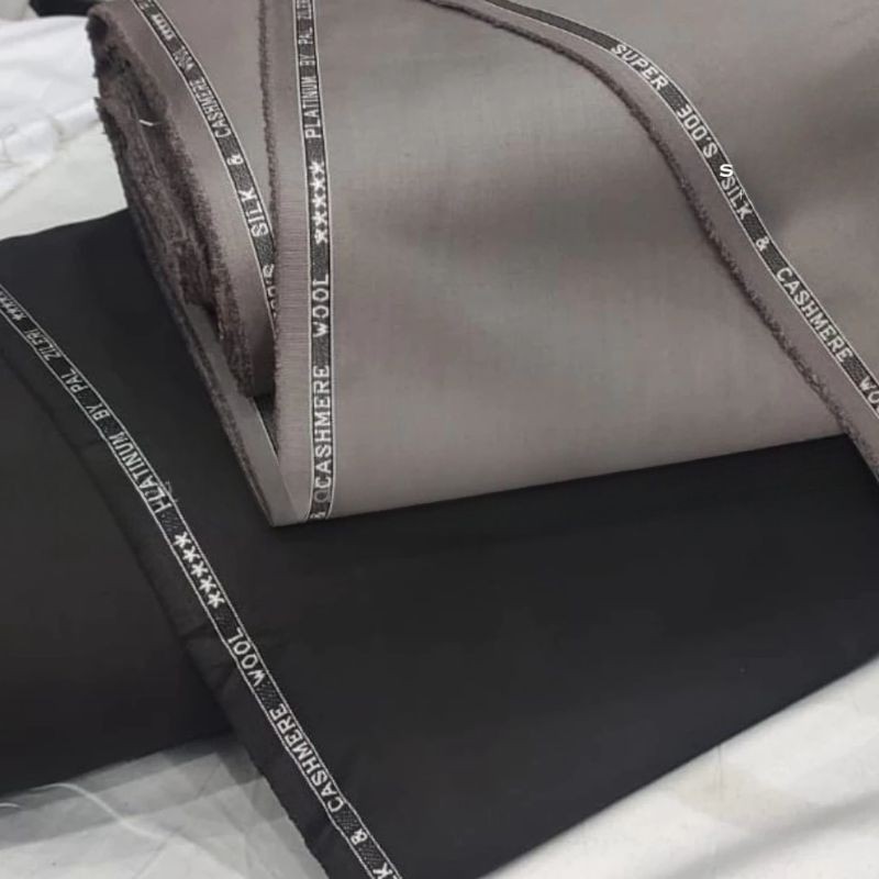 Kain Dasar Bahan Seragam POLRI Palzileri Super Wol Silk & Cashmere
