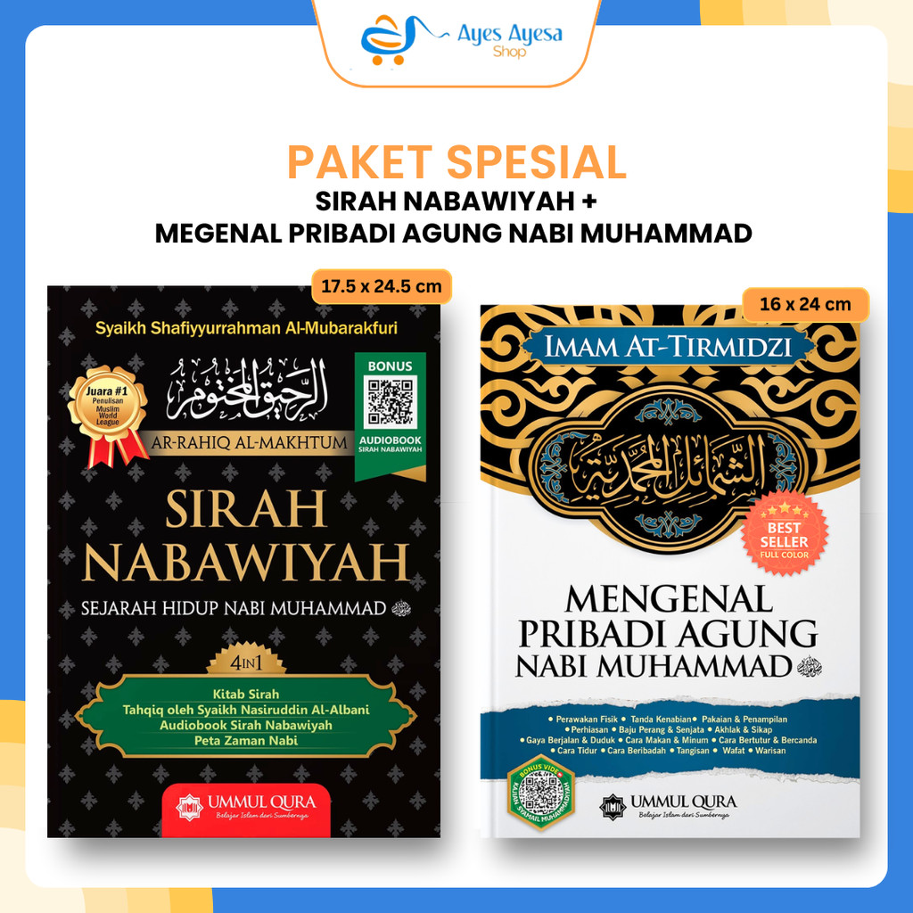 Aqwam Buku Kitab Siroh Sirah Nabawiyah Nabawiyyah Nabi Muhammad Khalid Basalamah Lengkap