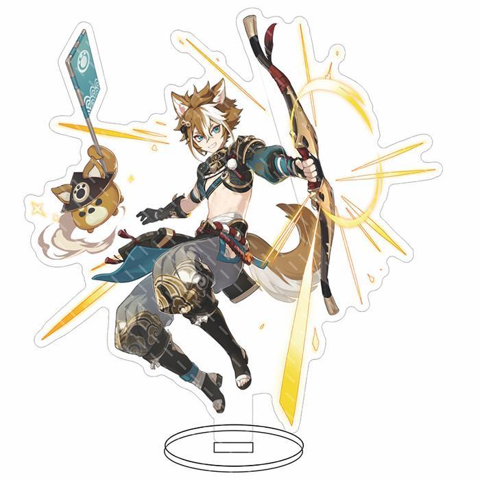New Arrival AYATO THOMA ITTO GOROU Standee acrylic figure GENSHIN IMPACT - Gorou