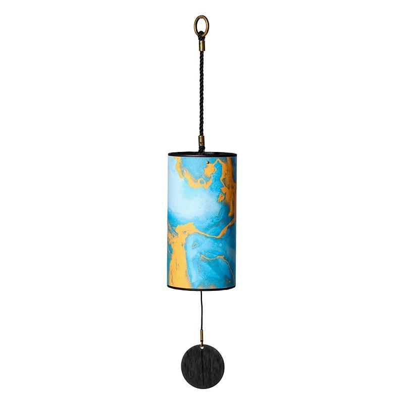 Hluru Bamboo Windime 9 Rods , Wind imes 9 Rods, Wind bell Craft Outdoor, Garden Patio Zen Metation, 