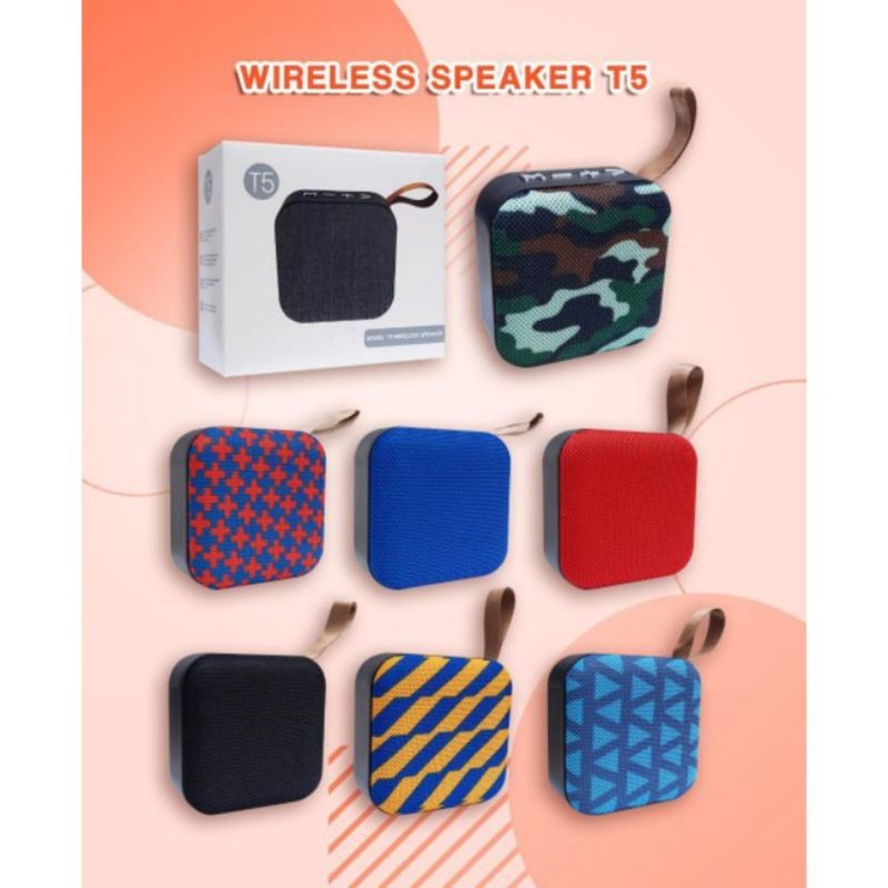 SPEAKER MINI T5 - Speaker Bluetooth J T5 Portable Wireles Speaker J T5 Eom