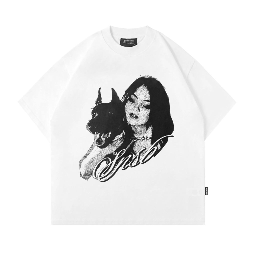 NEW SNSB WORLD | DAWG I TSHIRT I SORRYNOTSORRY.BI+CH I SNSB Baju Kaos Unisex