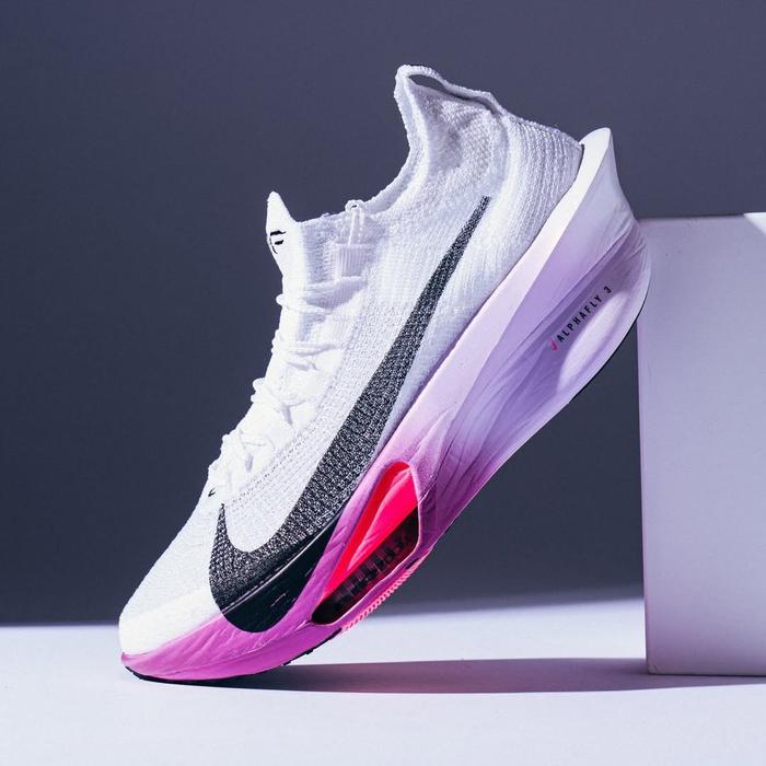 Sepatu Original Running Nike Air Zoom Alphafly 3 Hyper Violet BNIB - 39