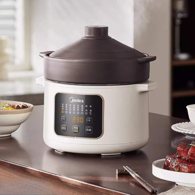 Electric stew pot soup stew pot home porridge cooking ceramic fully automatic plug-in electric stew 
