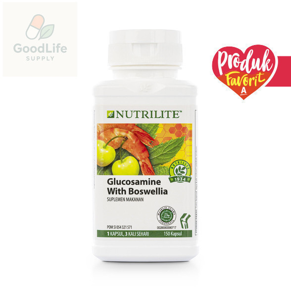NUTRILITE Glucosamine With Boswellia GLUCOSAMINE 100% Original Amway