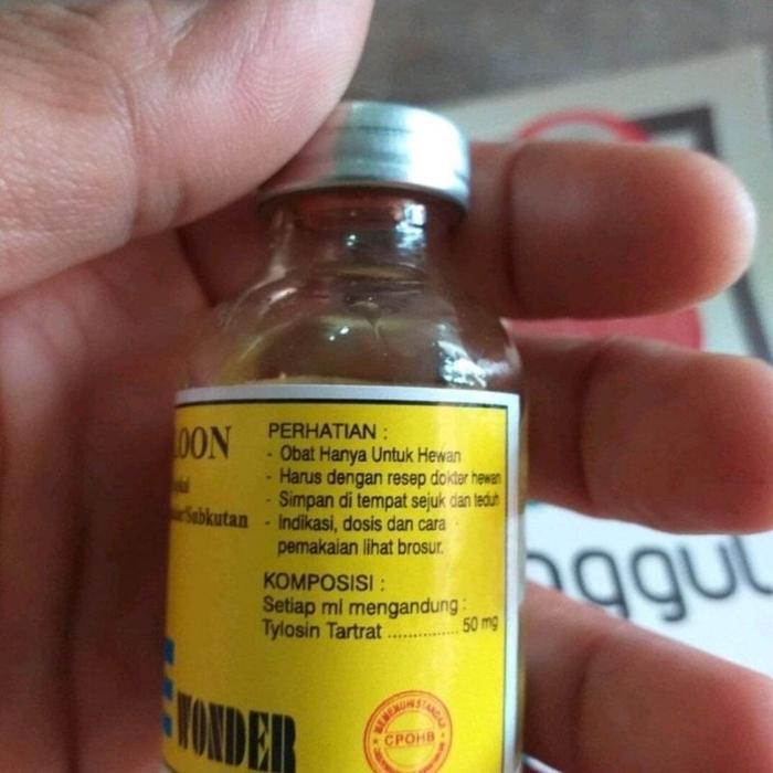 TYLOON Tylon Obat ayam sapi kambing kerbau anjing dll sakit CRD infeksi dll by Happypaws id