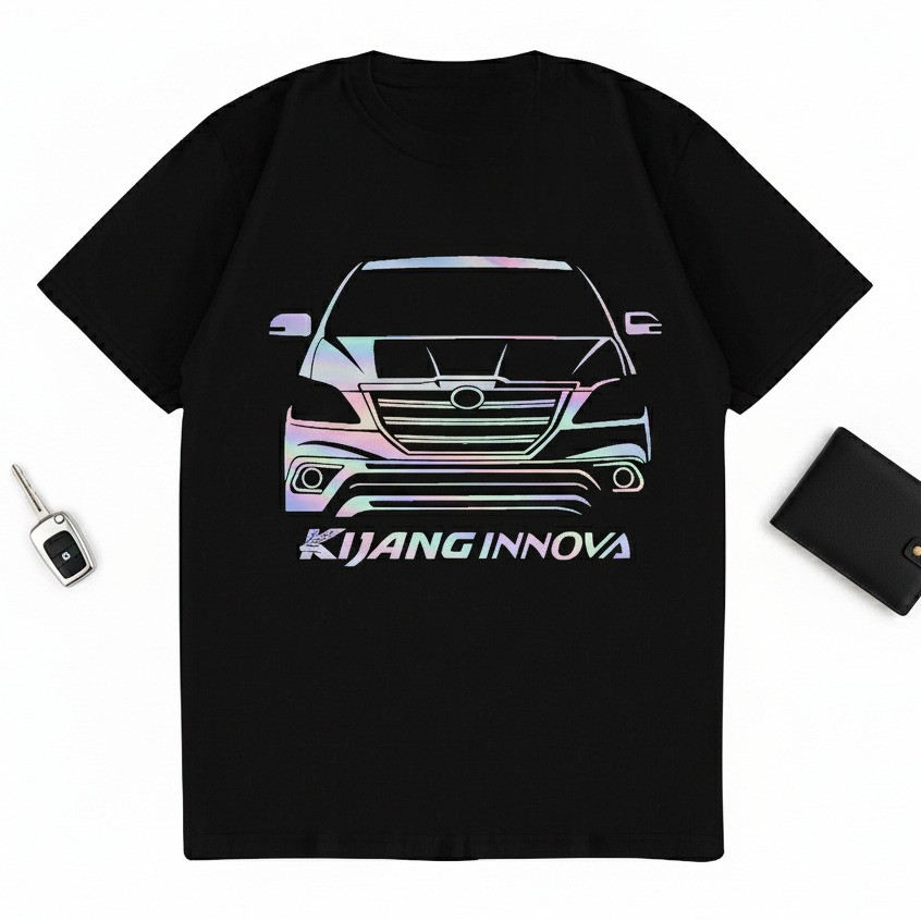 COD (Dikirim dalam 24 jam)MIEMIE. Kaos Baju T shirt Distro Gambar Mobil TOYOTA KIJANG INNOVA 2ND FAC