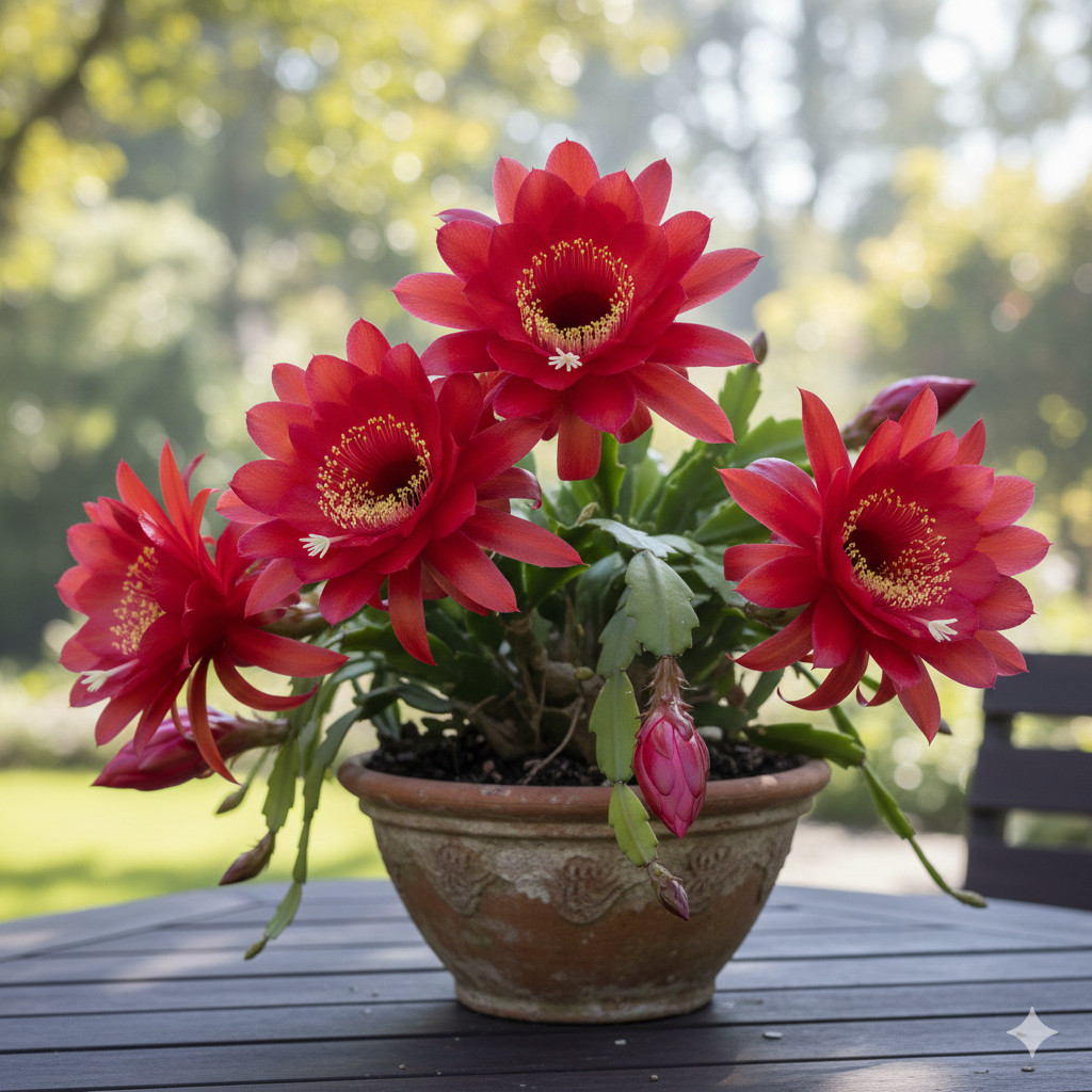 Tanaman hias Wijaya Kusuma  Ackermanii- wijaya kusuma bunga merah -  Tanaman Hias  gantung - Bibit T