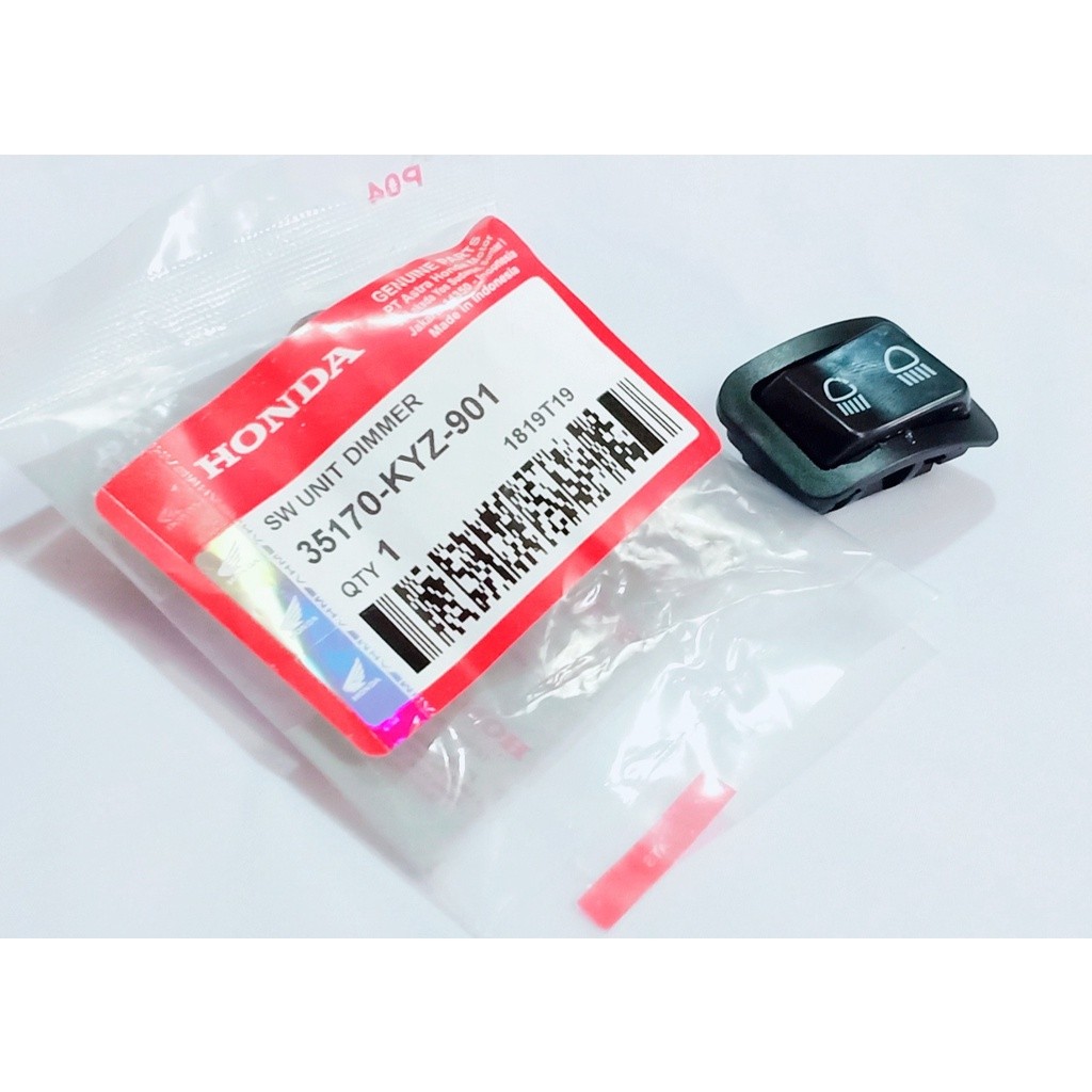 ori Saklar Dim Beat FI, Vario 150 35170-KYZ-901 Genuine astra Honda Motor original premium