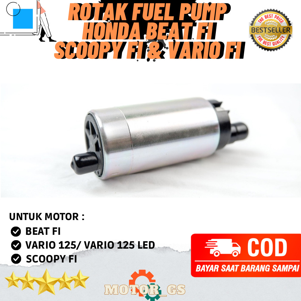 ori FUEL PUMP - POMPA BENSIN - ROTAK BEAT FI/BEAT ESP/ Scopy fi/ Vario 125 16700-k25-305 - K16 - K46