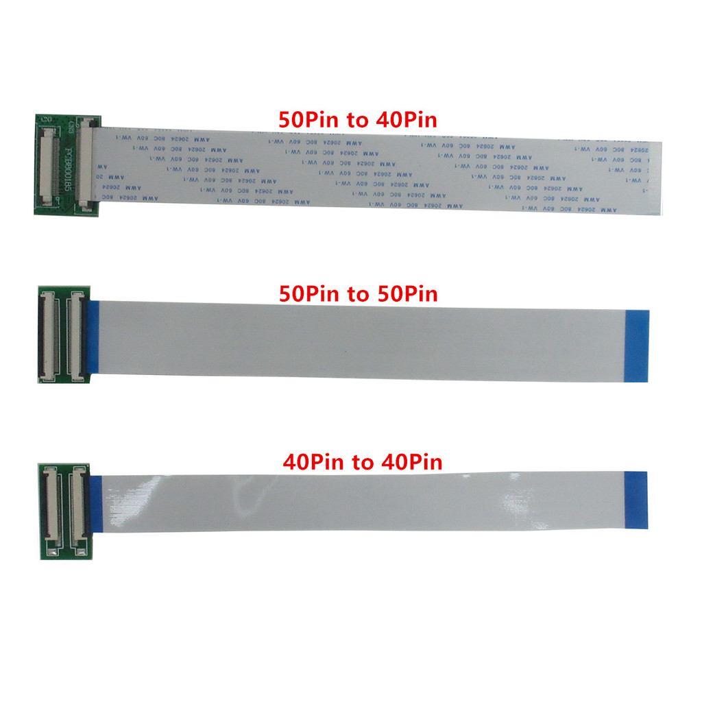 200mm TTL LCD Screen splay Extension Cable Adapter Board 50Pin/40Pin