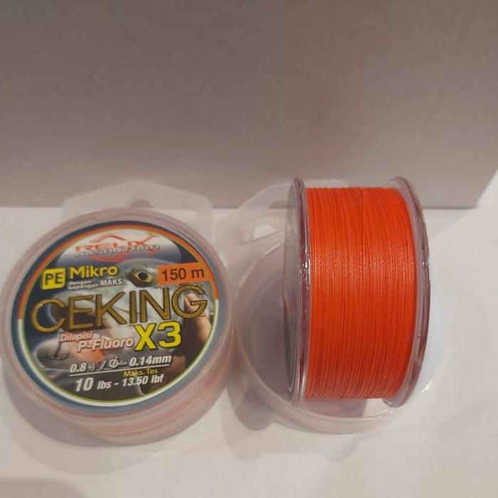 Senar PE Ceking 150 Meter PE Ceking 200 Meter PE Relix Nusantara - PE 0.6 - 150 Meter