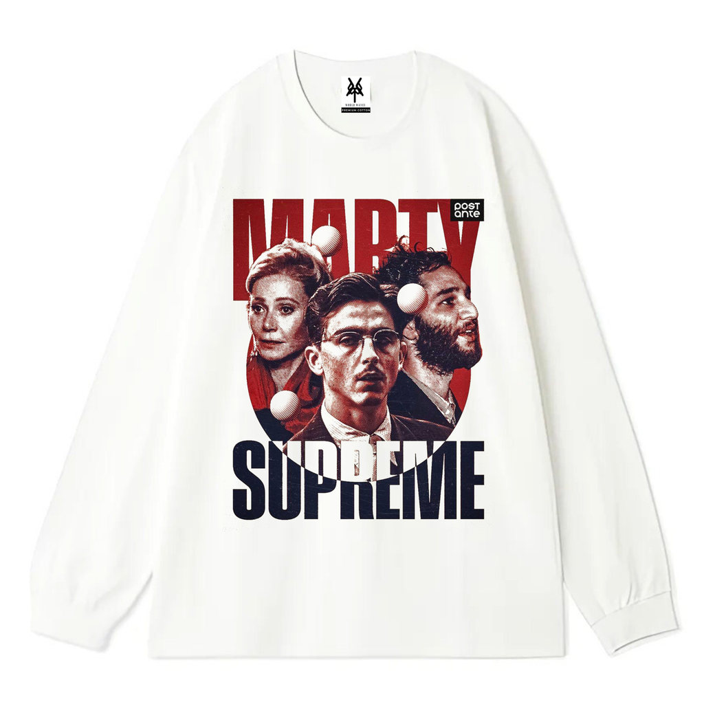Patternmerch "marty supreme" Oversize T-Shirt | Longsleeve Oversized | Kaos