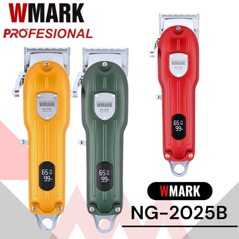 WMARK PROFESIONAL WMARK NG 2025B hairr clipper metal / mesin cukur rambut WMARK NG 2025B