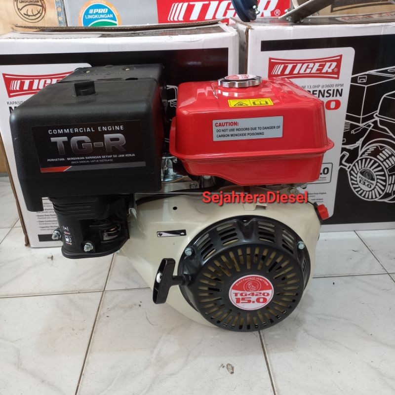 PROMO BIGSALE Mesin Penggerak  TIGER 420 15HP Mesin Penggerak Bensin Serbaguna