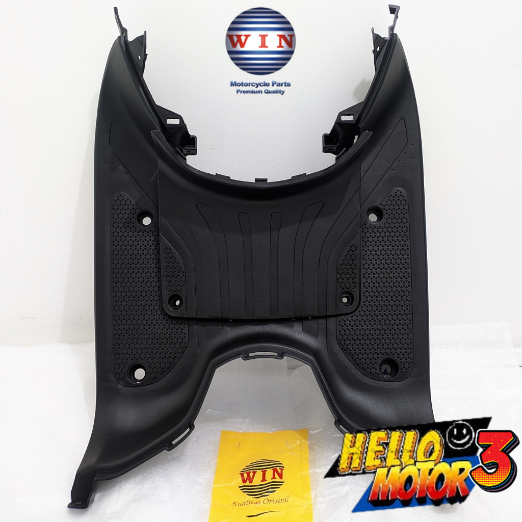 Pijakan Kaki + Tutup Aki Scoopy eSP K2F 2020 2021 2022 2023 | footrest atas WIN | bordes injakan mot