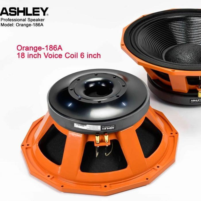 Speaker 18 Inch Ashley Orange 186A Spul 6 Inch 3400 Watt