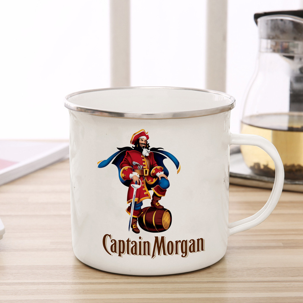 captain morgan enamel mug captain morgan coffee mug pesta teman pesta bir mug wine beer drink best g
