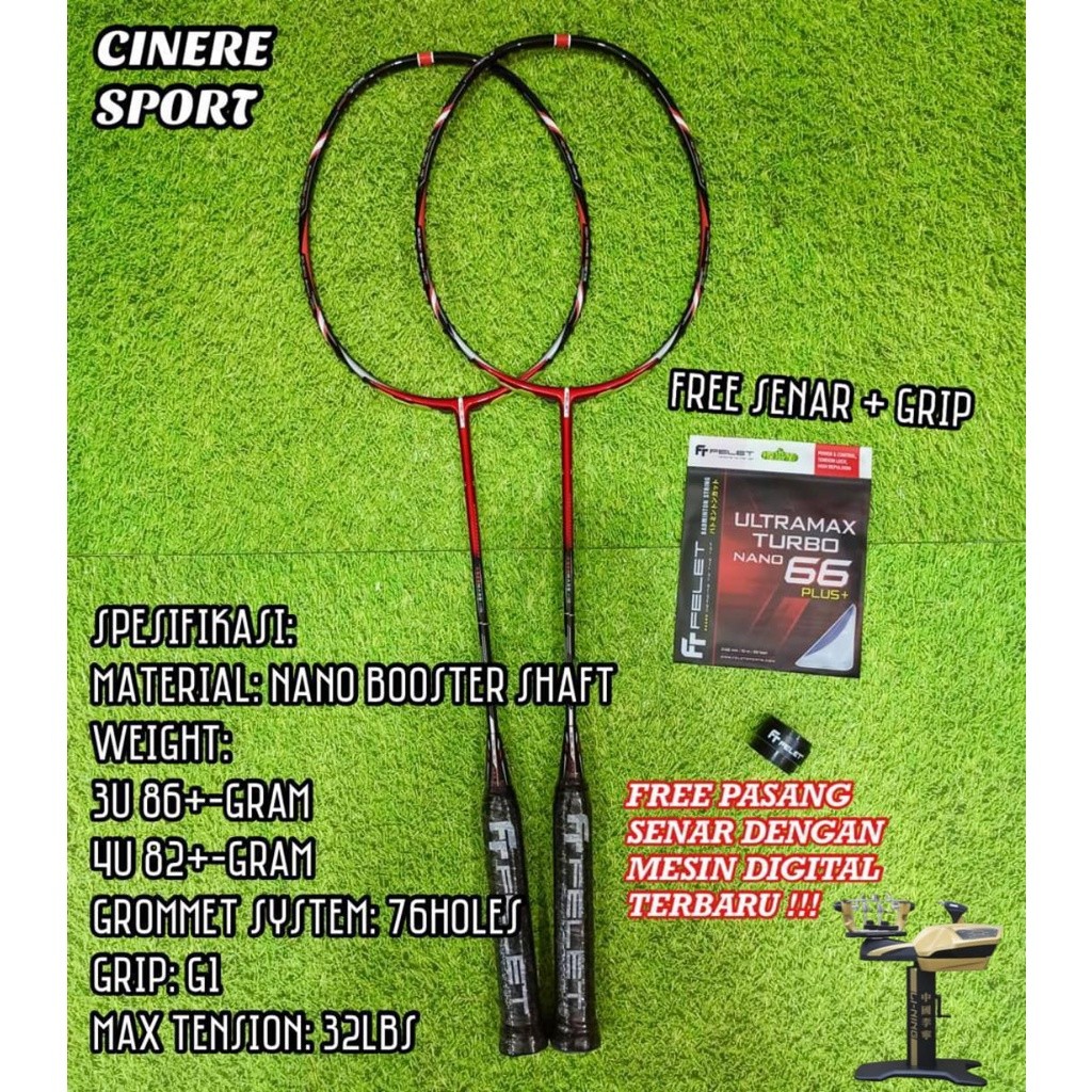 Raket Badminton FELET AEROMARS 10 Original