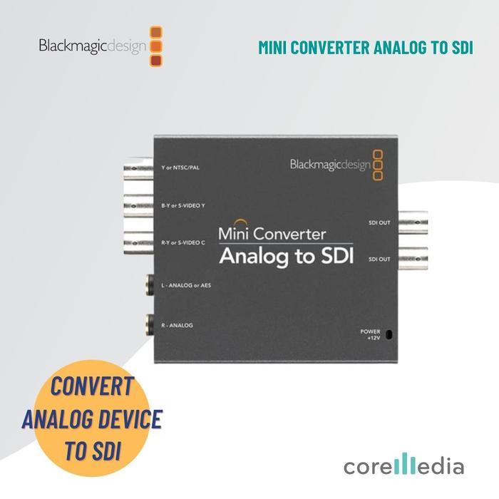 Blackmagic Mini Converter - Analog to SDI