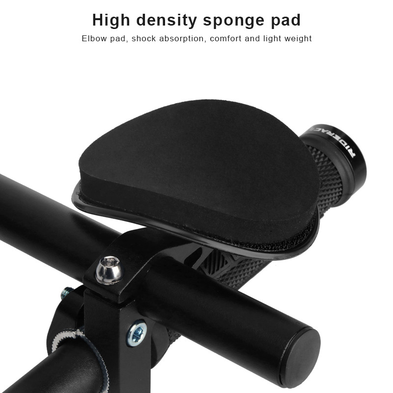 Bike Rest TT Handlebar Clip On Aero Bar Handlebar Extension Aluminum Alloy Triathlon TT Handlebar Re
