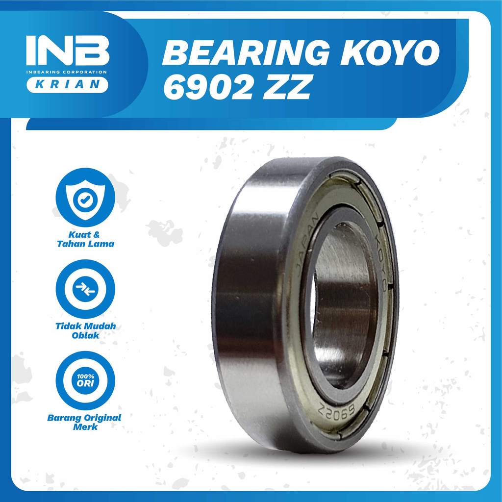 Laker Bearing 6902 ZZ KOYO Bearing Pully Beat Pcx Noken As Supra X 125 Original KOYO INB KRIAN
