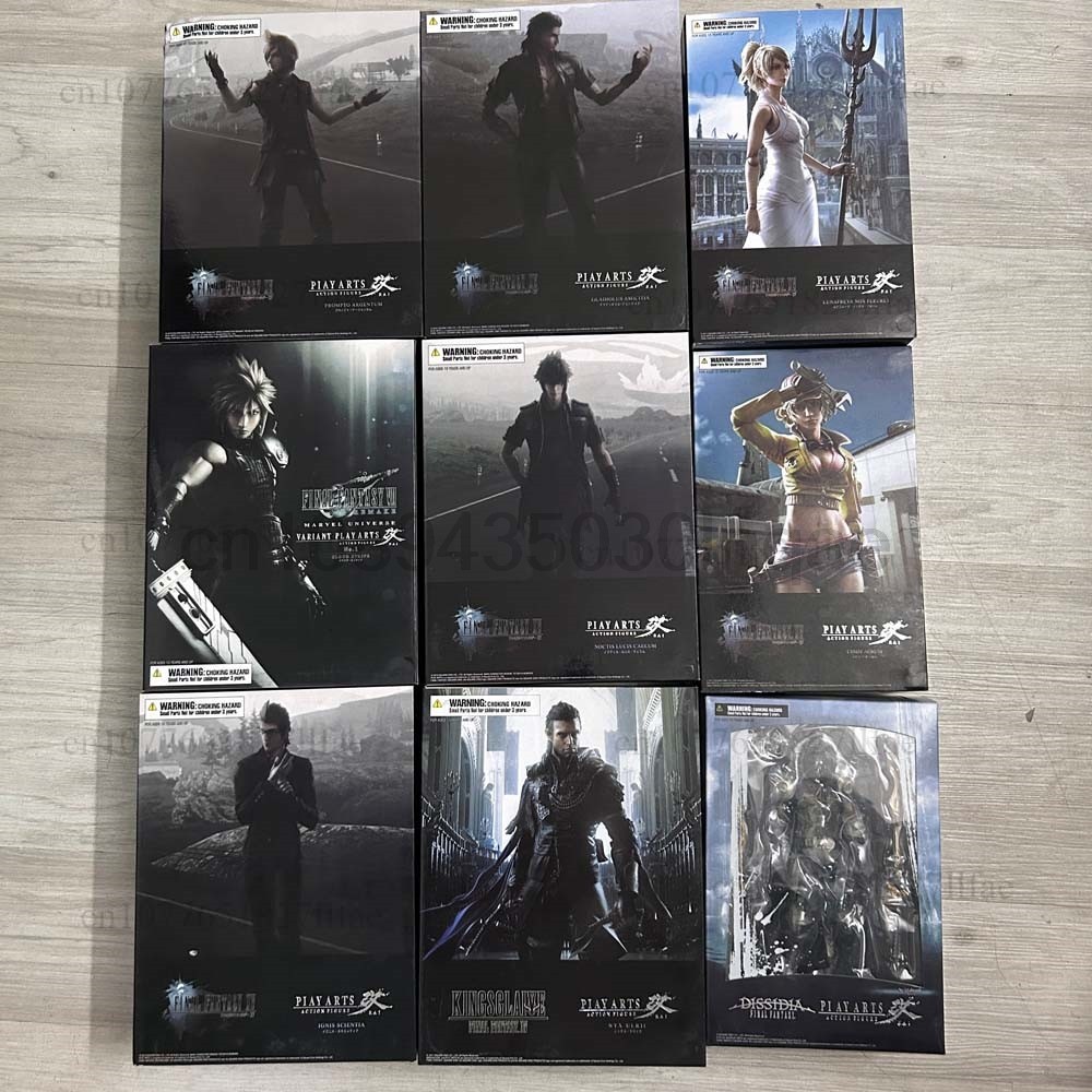 Play Arts Lunafrena Nox Fleuret Cindy Aurum Noctis Lucis Caelum XII Gabranth Ignis Scientia Prompto 