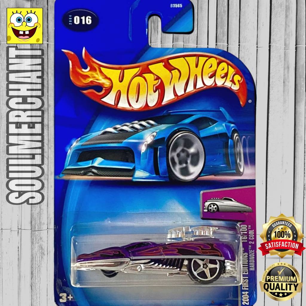 Hot Wheels Hardnoze 2 Cool Ungu Mainan Mobil Klasik
