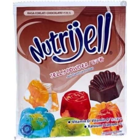 Nutrijel Rasa Coklat [20gr /12 sachet /1 box ]