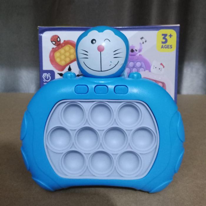 Mainan Pop It Elektronik Mainan Anak Game POP IT ELEKTRIK Musik Puzzle Anak - Doraemon