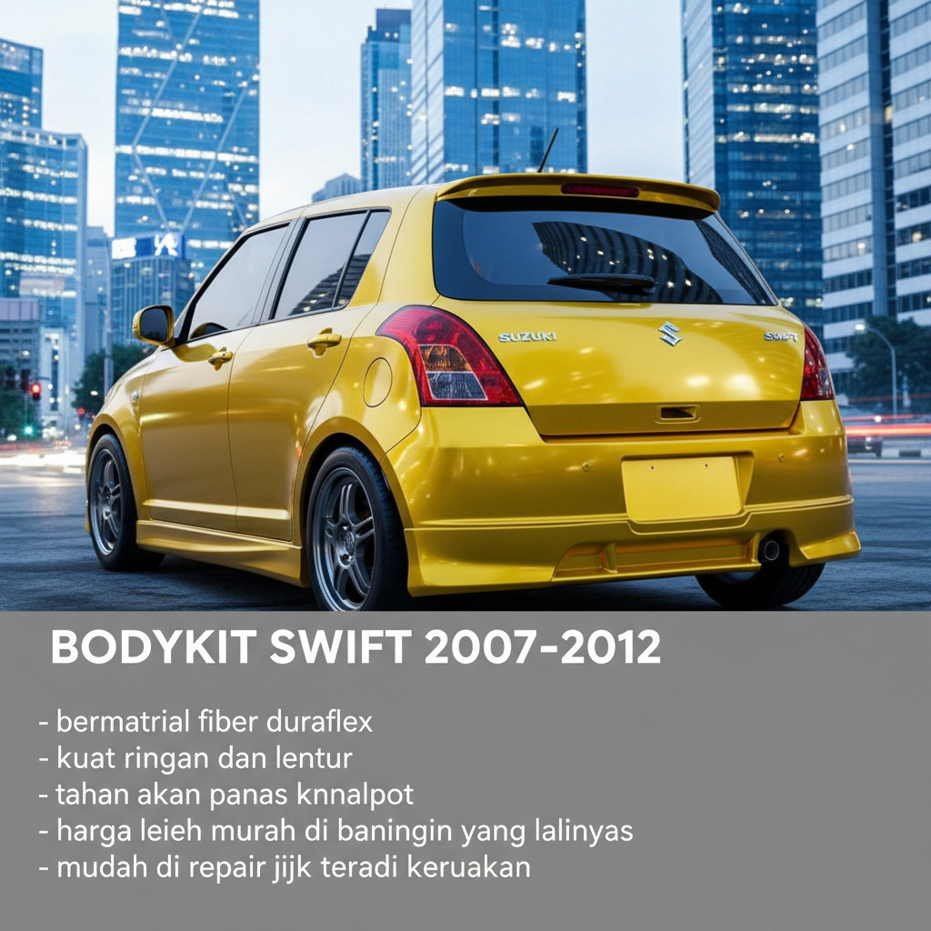 (Ready) bodykit swift old 2007-2012 bodykit swift bodykit suzuki swift