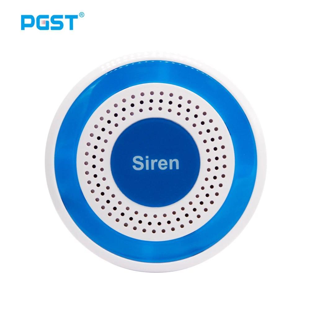 PGST 433Mhz Indoor Wireless Siren Alarm Updated for Home Security Alarm System PG103, PG105, PG107, 