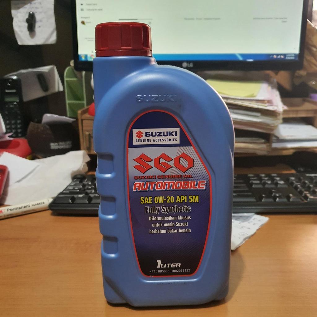 oli Suzuki oil mesin SAE 0w-20 0w 20 SGO full synthetic original
