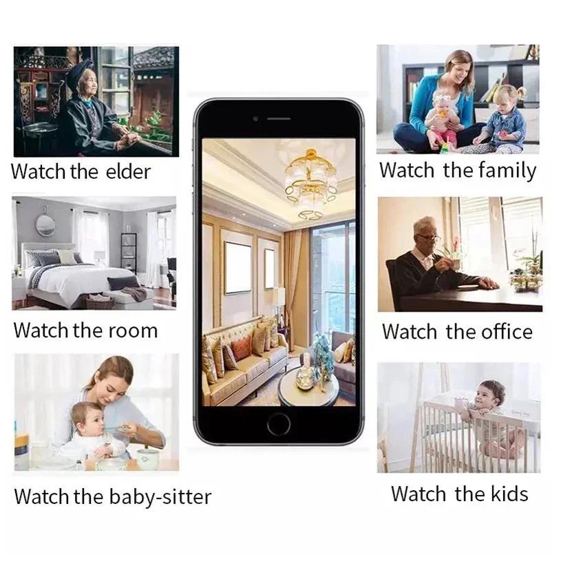 Mini Wifi Camera 1080P Home SQ12 Monitor Wireless Cam Home Security Motion Detection Nanny IP P2P Ca