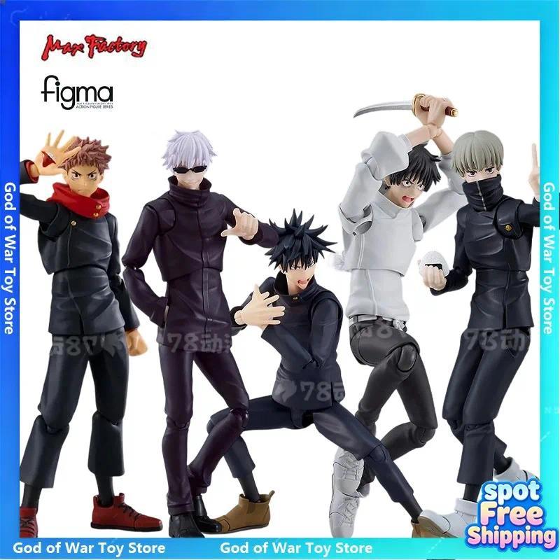 Jujutsu Kaisen Collectible Figma Action Figures Itadori Yuji Gojo Satoru Fushiguro Megumi Okkotsu Yu