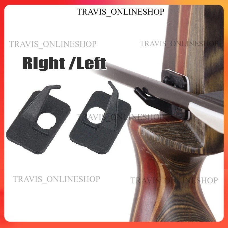 Arrow Rest Hitam Arrow Rest Recurve Right Hand