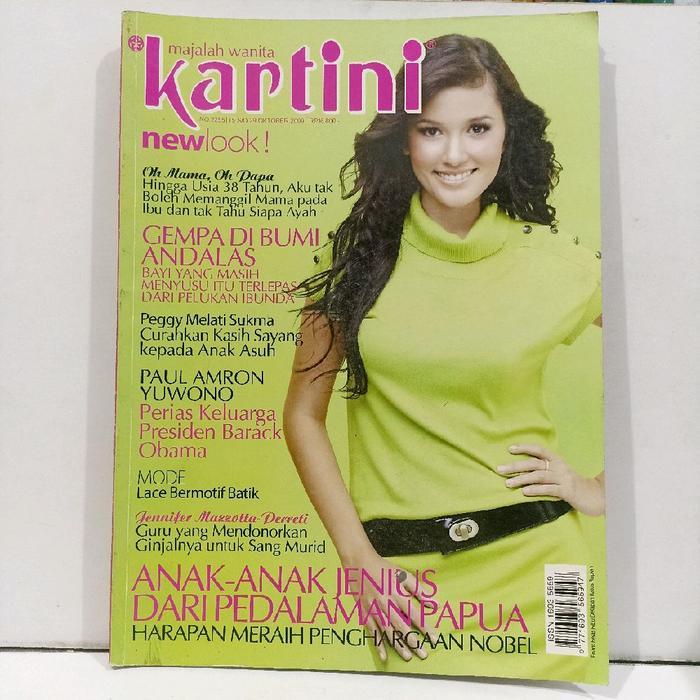 Majalah wanita Kartini : Edisi No. 2255 Oktober 2009 - Anak-anak jenius dari pedalaman Papua