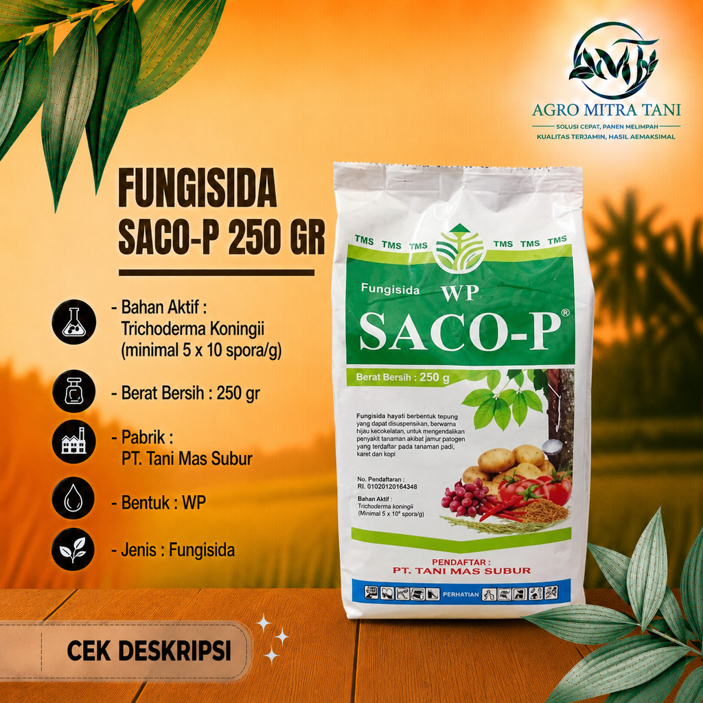 FUNGISIDA SACO-P 250 GR