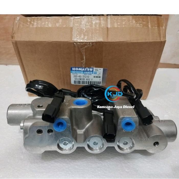 Block Solenoid Assy Blok Selenoid Komatsu PC130-7 203-60-71210 2036071210