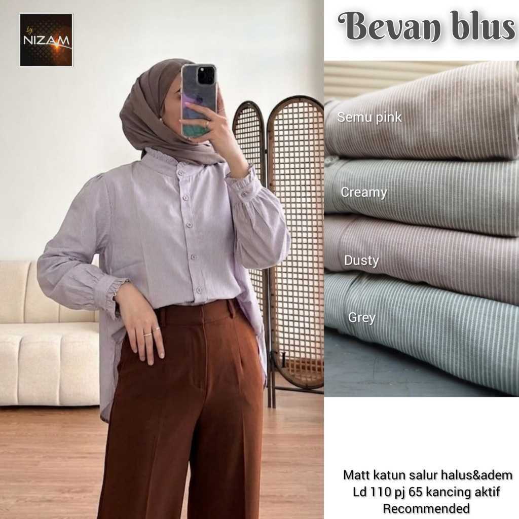 1805     BEVAN BLOUSE by NIzAM FASHION