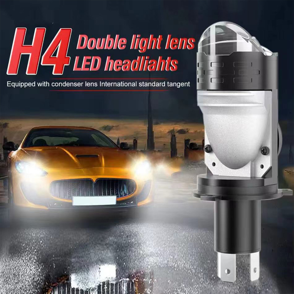 H4 Bohlam Lampu Depan LED Bohlam Lampu Depan Mobil LED Penyisipan Langsung Bohlam Lampu Kabut LED Le