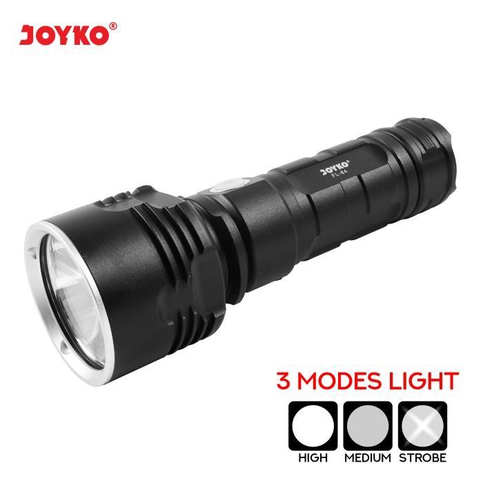 JOYKO Senter LED Isi Ulang Rechargeable LED Flashlight FL-84 - FL-84