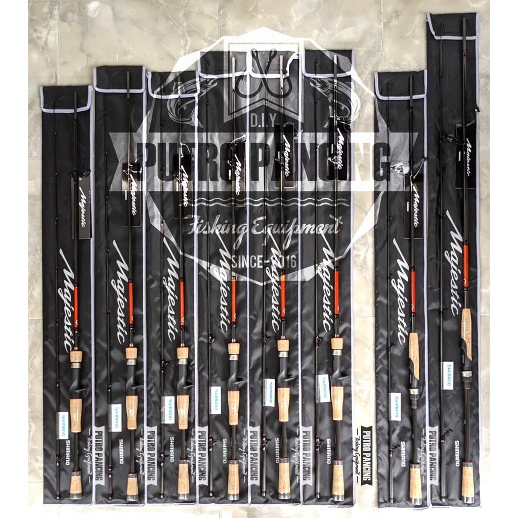 Rod Joran Shimano Majestic Baitcasting Dan Spinning