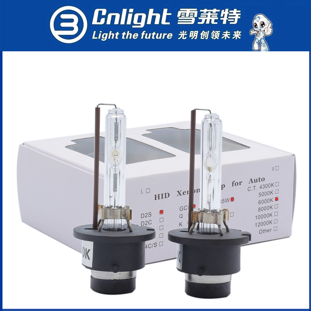 2pcs original Cnlight H7 H1 H11 xenon HID Bulb D2H D2S cnlight hid Projector Bulb for 35W HID Xenon 