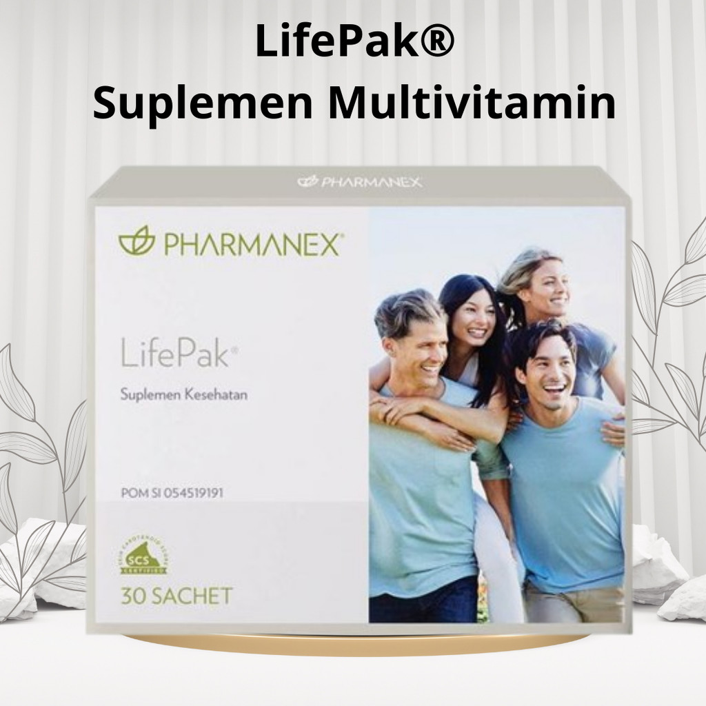Nu Skin Pharmanex LifePak – Suplemen Multivitamin Antioksidan Lengkap Original