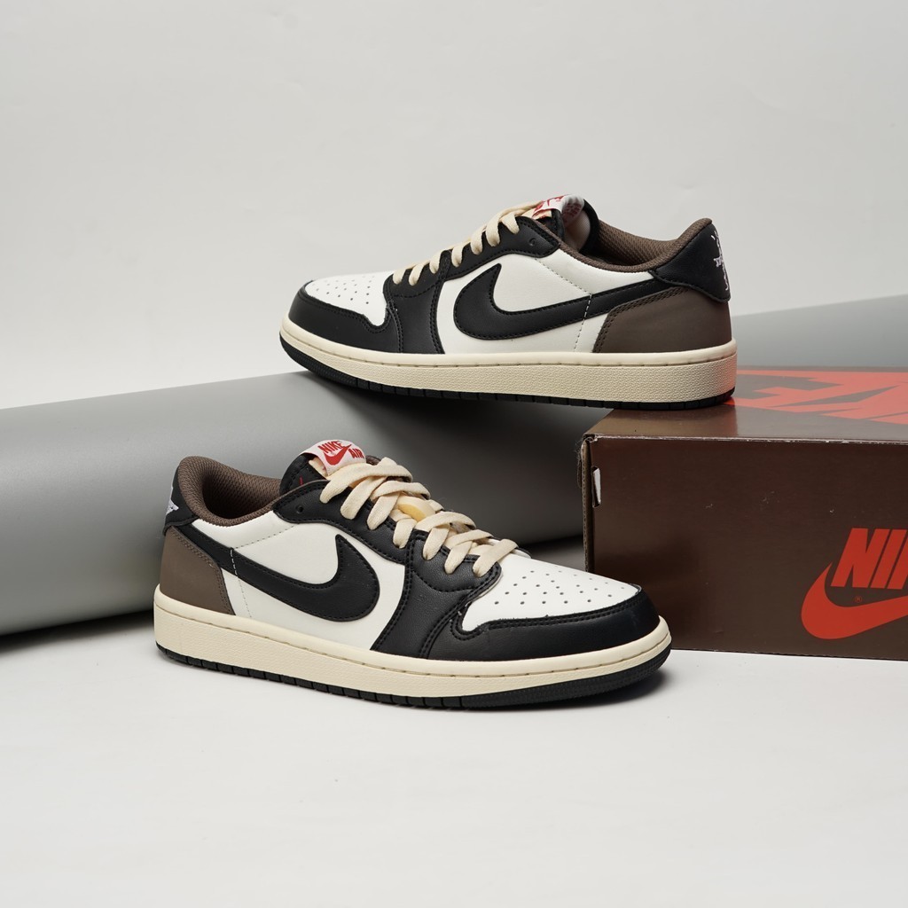 A J 1 Low OG Dark Mocha Sail