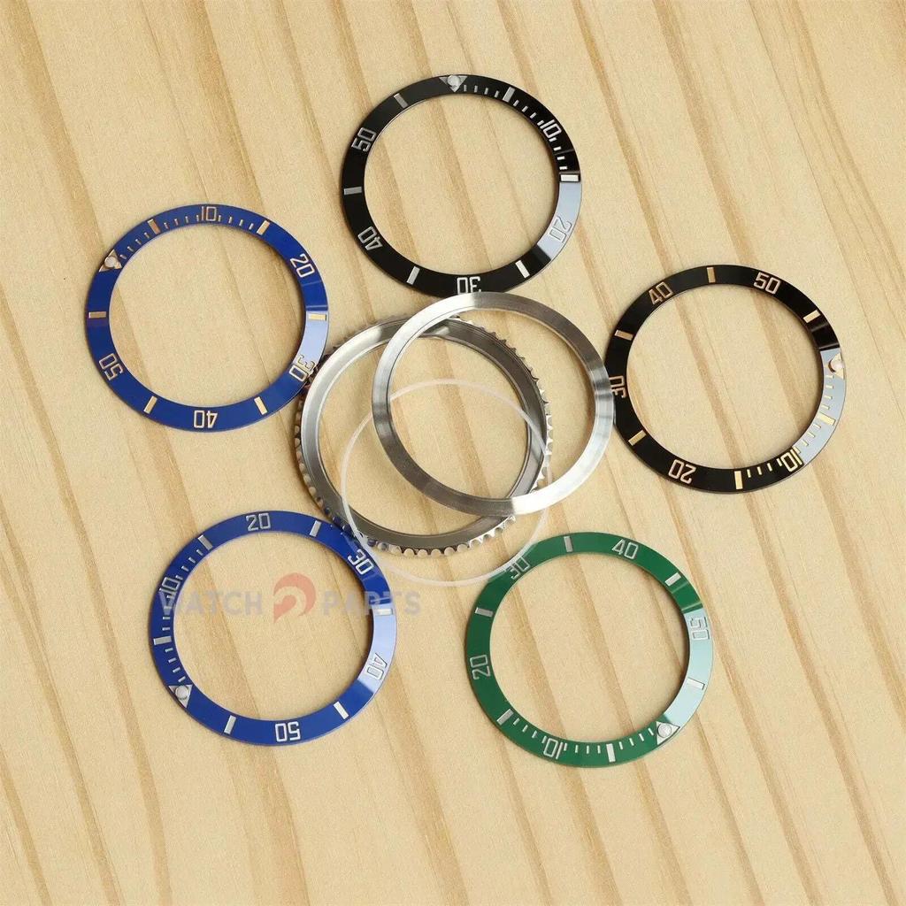 Ceramic Steel Wat Bezel for Rolex Submariner 40/41mm 116610 126610 Wat