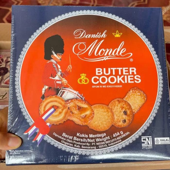 PROMO  Agen distributor makanan ringan hampers lebaran snack biskuit monde butter cookies kaleng bes